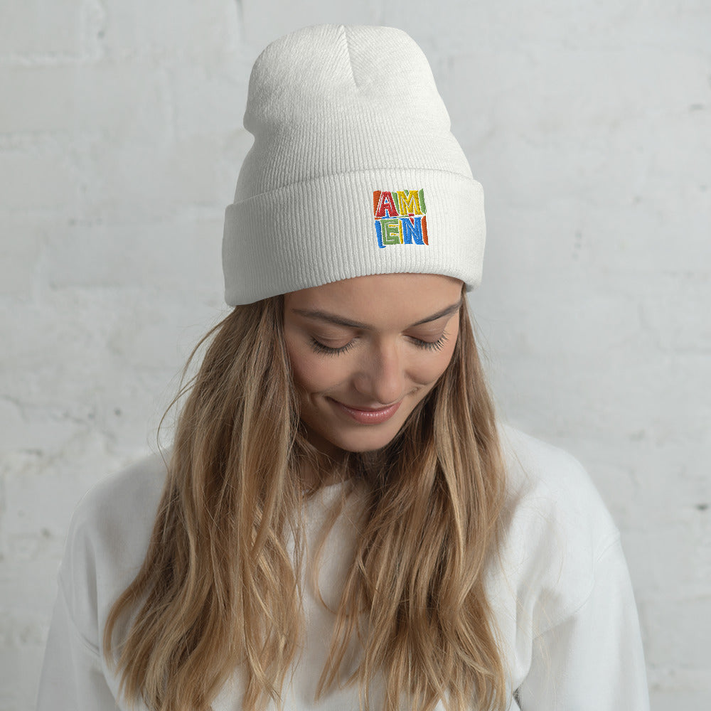 Amen – Lebo Cuffed Beanie